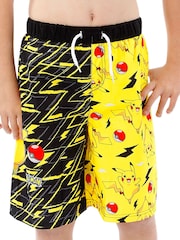 Character Yellow Pokemon Pikachu Swim Shorts - Image 4 of 6