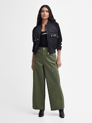 Barbour International® Wilson Hybrid Quilted Bomber Style Jacket - Image 3 of 6