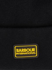 Barbour® International Sensor Legacy Black Beanie - Image 3 of 3