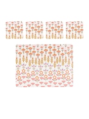 Cath Kidston Set of 4 Cream Placemat & Coasters - Image 2 of 4