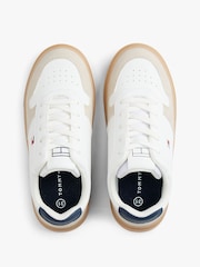 Tommy Hilfiger Natural Low Cut Lace-Up Sneakers - Image 4 of 7