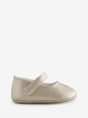 Tommy Hilfiger Gold Ballerina Shoes - Image 1 of 1