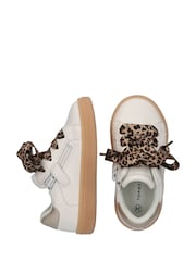 Tommy Hilfiger White Low Cut Lace-Up Sneakers - Image 3 of 5