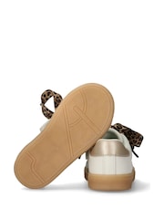 Tommy Hilfiger White Low Cut Lace-Up Sneakers - Image 4 of 5