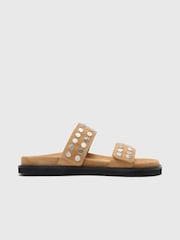 Whistles Nude Studded Slider - Image 1 of 1