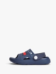 Tommy Hilfiger Blue Comfort Sandals - Image 3 of 7