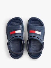 Tommy Hilfiger Blue Comfort Sandals - Image 4 of 7