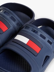 Tommy Hilfiger Blue Comfort Sandals - Image 7 of 7