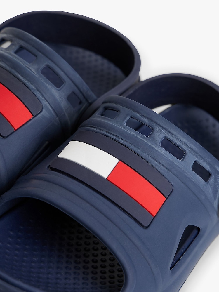 Tommy Hilfiger Blue Comfort Sandals - Image 7 of 7