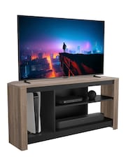 AVF Calibre Oak Effect Alto TV Stand with Vertical Storage - Larawan 2 ng 5