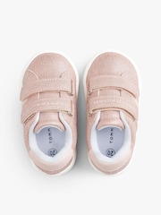 Tommy Hilfiger Pink Flag Low Cut Velcro Sneakers - Image 4 of 7