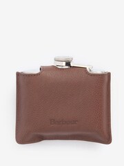 Barbour® Green Quilted Padbury Hip Flask - Image 2 of 3