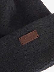Barbour® Blue Tartan Travel Mug and Carlton Beanie Hat Boxed Gift Set - Image 5 of 6