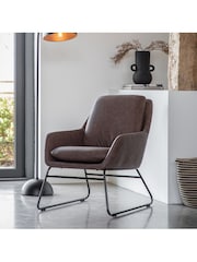 Gallery Home Brown Fessy Chair - Image 1 of 8
