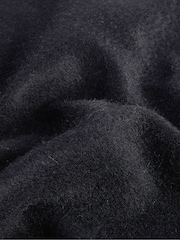 Barbour® Black Plain Lambswool Scarf - Image 5 of 5
