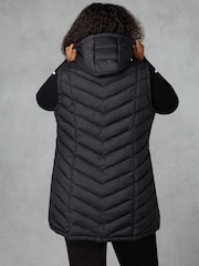 Live Unlimited Black Curve Popper Gilet - Image 2 of 3