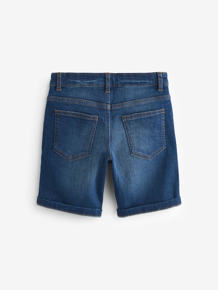 Blue Denim Shorts (3-16yrs) - Image 2 of 3
