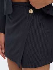 ONLY Blue High Waisted Pinstripe Skort - Image 2 of 4