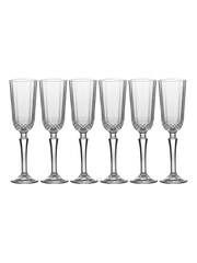 Ravenshead Set of 6 Winchester Champagne Flute Glasses 13cl - Image 3 of 4