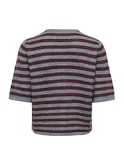 ONLY Stripe Short Sleeve Cardigan - Obraz 2 z 3