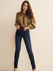Inky Blue Lift, Slim And Shape Slim Jeans - Image 2 of 6