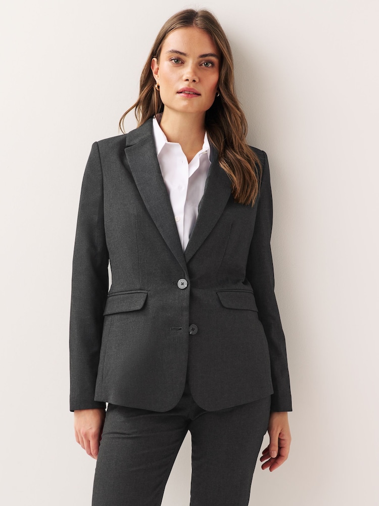 Grey Heavy Duty Tailored Blazer - Image 1 of 6