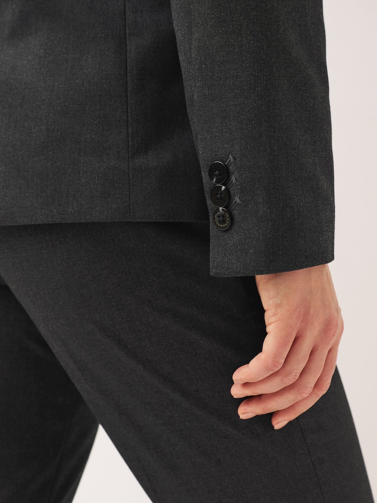 Grijs - Maatgesneden blazer voor zware werktijd - Image 4 of 6