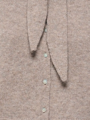 ONLY Short Sleeve Scarf Detail Cardigan - Obraz 3 z 3