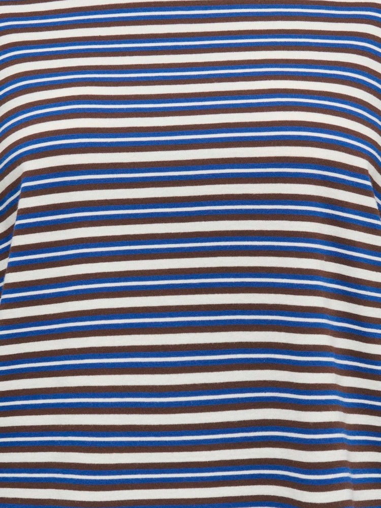 ONLY Blue Long Sleeve Stripe T-Shirt - Image 7 of 7
