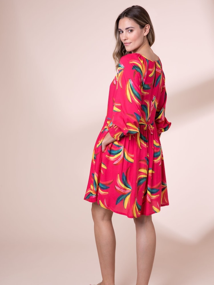 Anorak Pink Bananas EcoVero Laurie Mini Dress - Image 2 of 5
