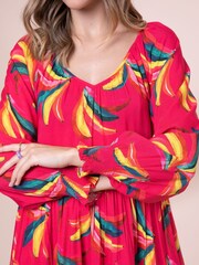 Anorak Pink Bananas EcoVero Laurie Mini Dress - Image 3 of 5
