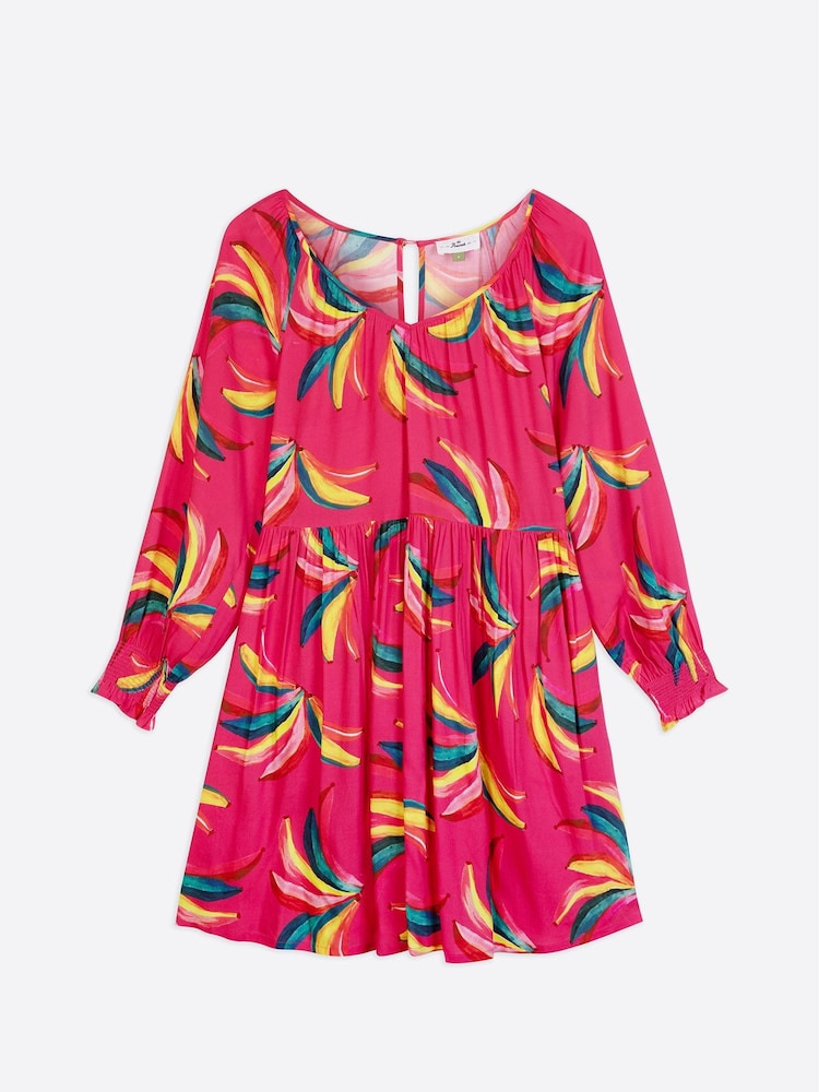 Anorak Pink Bananas EcoVero Laurie Mini Dress - Image 5 of 5