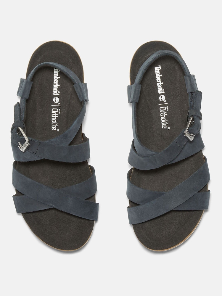 Timberland Malibu Waves Ankle Strap Black Sandals - Image 3 of 10