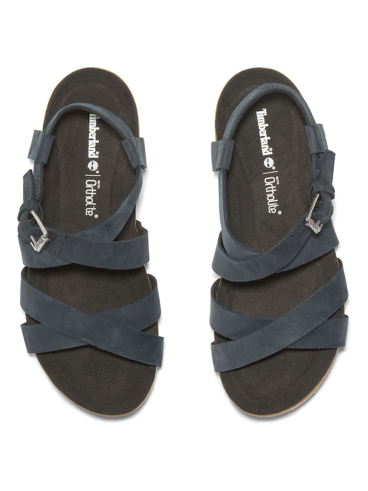 Timberland Malibu Waves Ankle Strap Black Sandals - Image 7 of 10