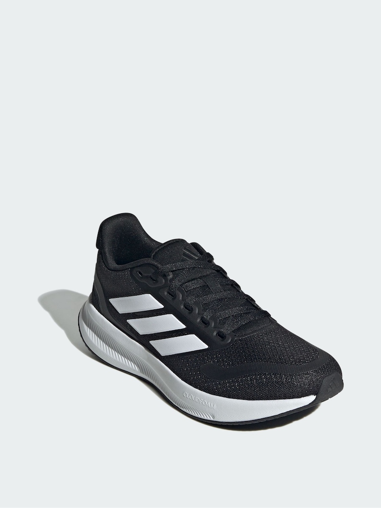 adidas Black Runfalcon 5 Shoes - Image 2 of 10