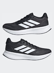 adidas Black Runfalcon 5 Shoes - Image 4 of 10
