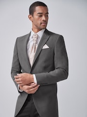 Charcoal Grey Slim Fit Morning Suit: Jacket - Image 1 of 5
