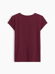 Gap Burgundy Bear Graphic Short Sleeve T-Shirt (4-13yrs) - Image 2 of 3