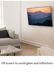 AVF Black  Silver Advanced Tilt 60cm Wide TV Wall Mount - Image 5 of 7