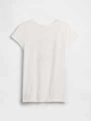 Gap White Bear Graphic Short Sleeve T-Shirt (4-13yrs) - Image 2 of 3