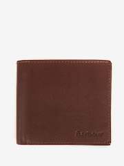 Barbour® Brown Colwell Leather Bifold Wallet - Image 1 of 4