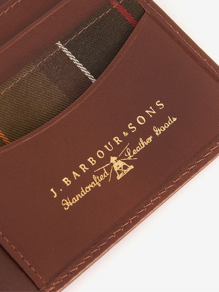 Barbour® Brown Colwell Leather Bifold Wallet - Image 2 of 4
