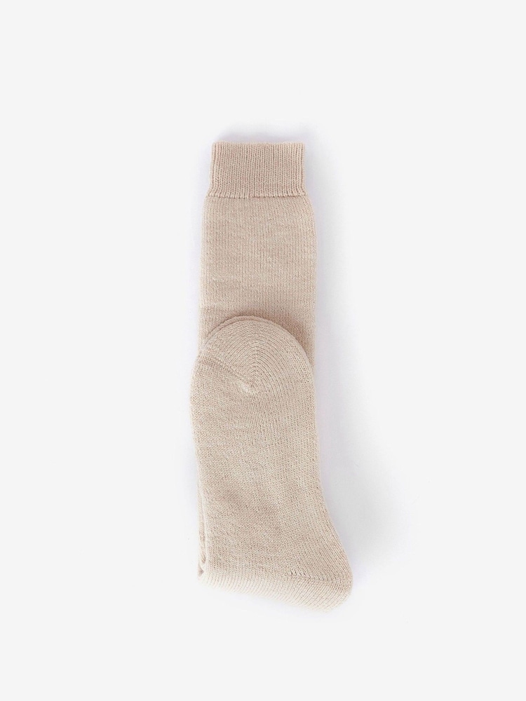 Barbour® Beige Long Wellington Wool Blend Knee Socks - Image 2 of 3