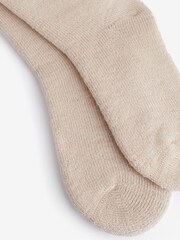 Barbour® Beige Long Wellington Wool Blend Knee Socks - Image 3 of 3