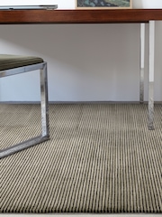 Asiatic Rugs Green Kuza Stripe Rug - Image 1 of 4