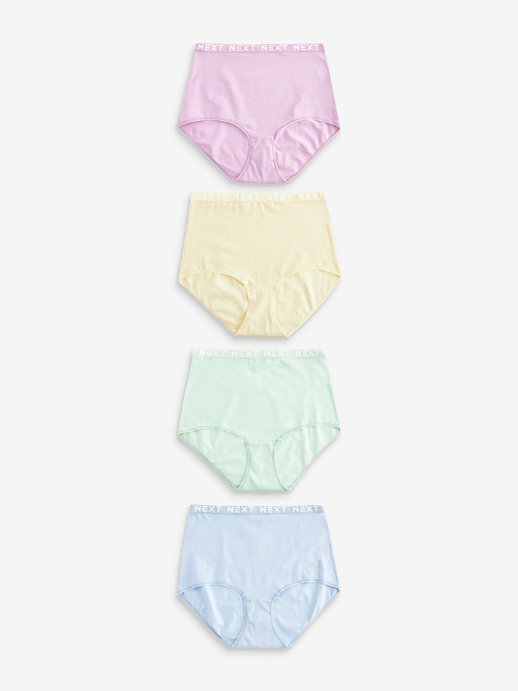 Pastell - Slips mit Logo, 4er-Pack - Bild 5 von 5 Pastell - Slips mit Logo, 4er-Pack - Bild 5 von 5