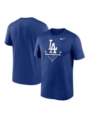 Nike Blue Los Angeles Dodgers Icon Legend T-Shirt - Image 1 of 3