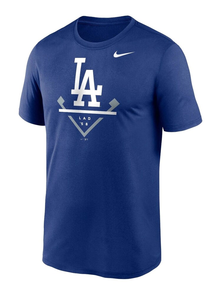 Nike Blue Los Angeles Dodgers Icon Legend T-Shirt - Image 2 of 3
