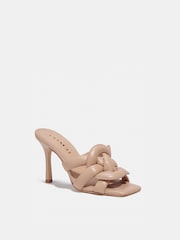 COACH Kellie Leather Court Heel Sandals - Image 3 of 5