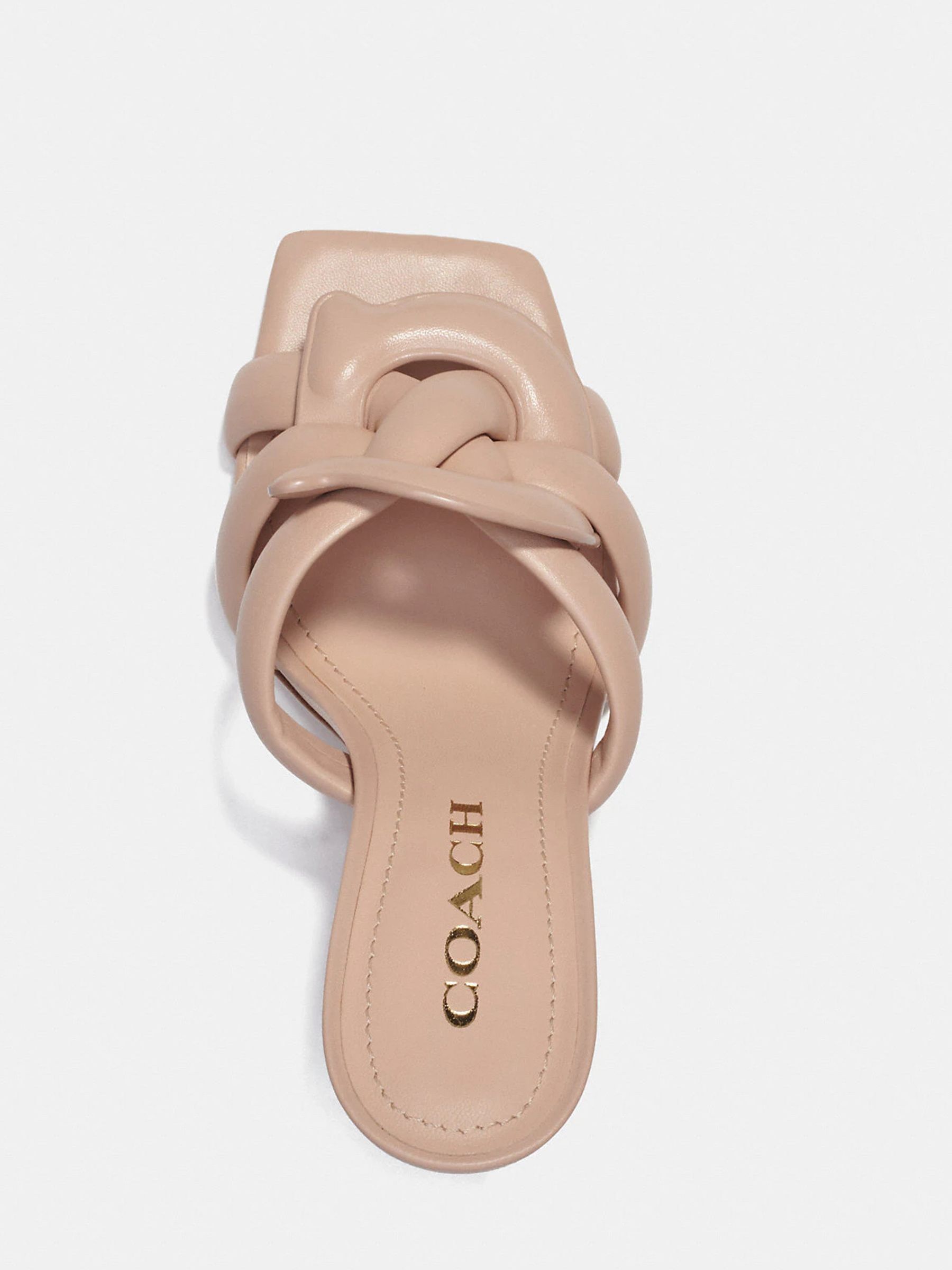 靴 Coach sandals Buy COACH Kellie Leather Court Heel Sandals from Next Denmark